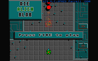 Die Alien Blob atari screenshot